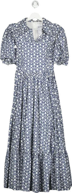 ALB Anne Louise White Oakley Heart Dress UK 8