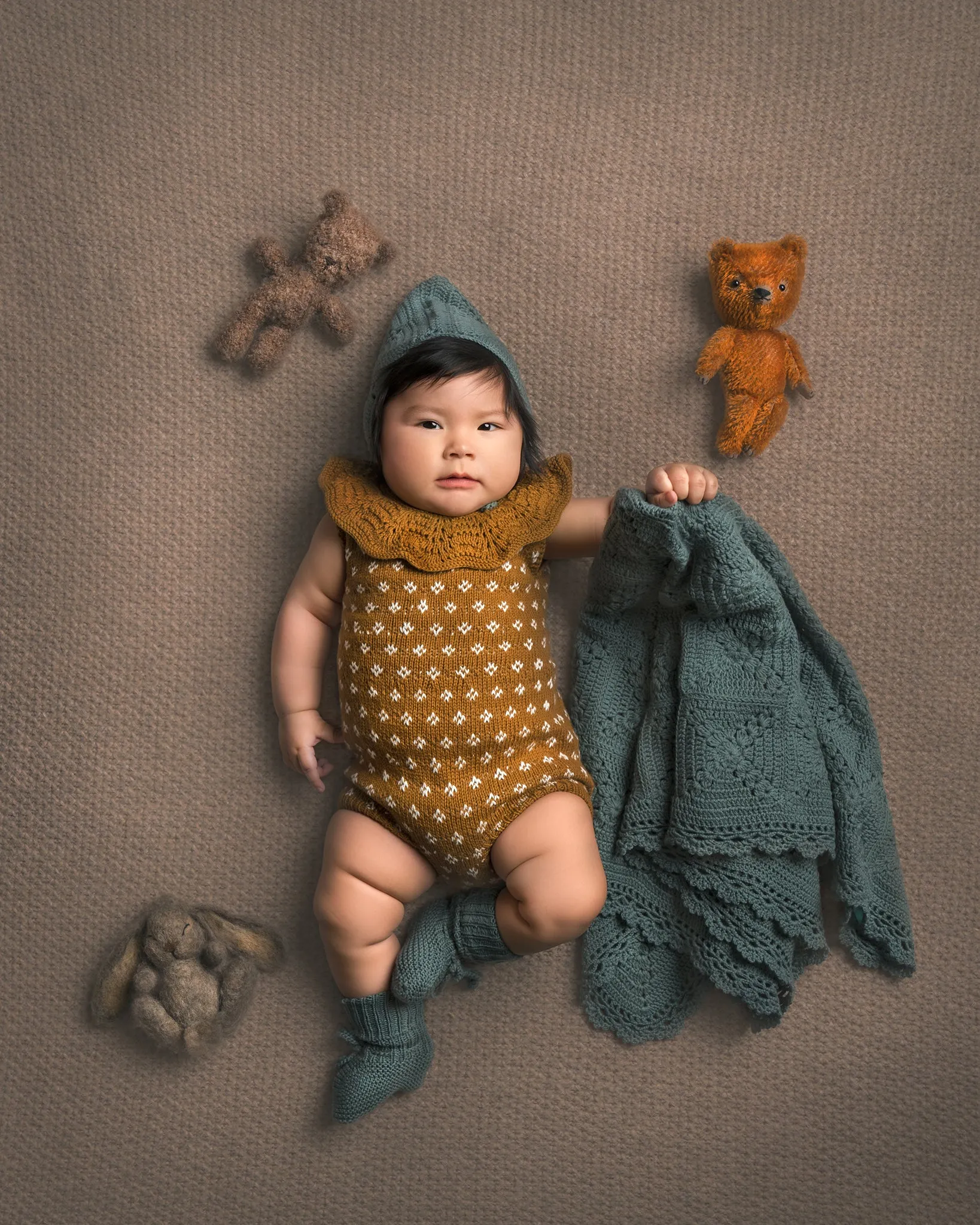 Blossom Romper - Earth Colours