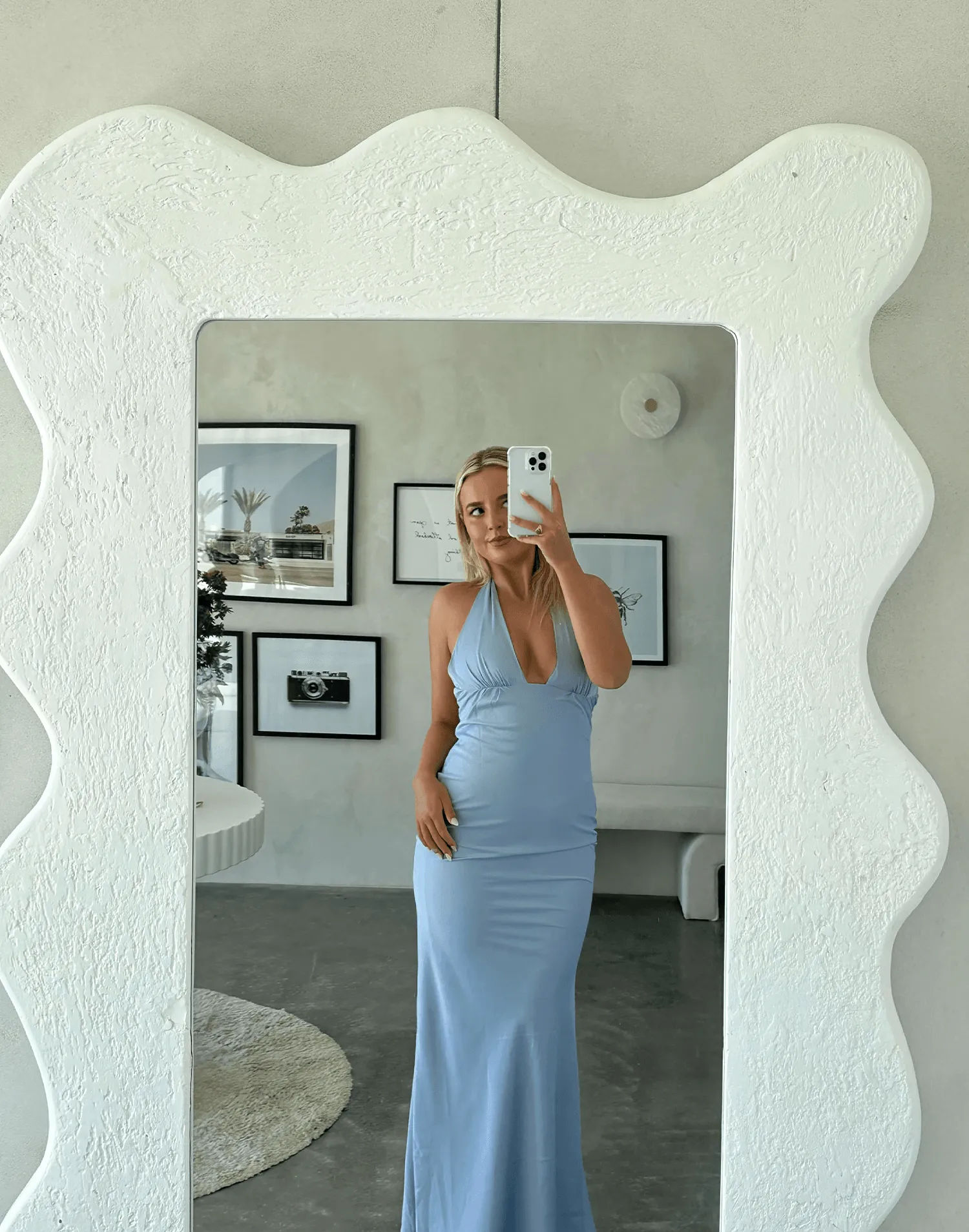 Brooklyn Maxi Dress (Blue)