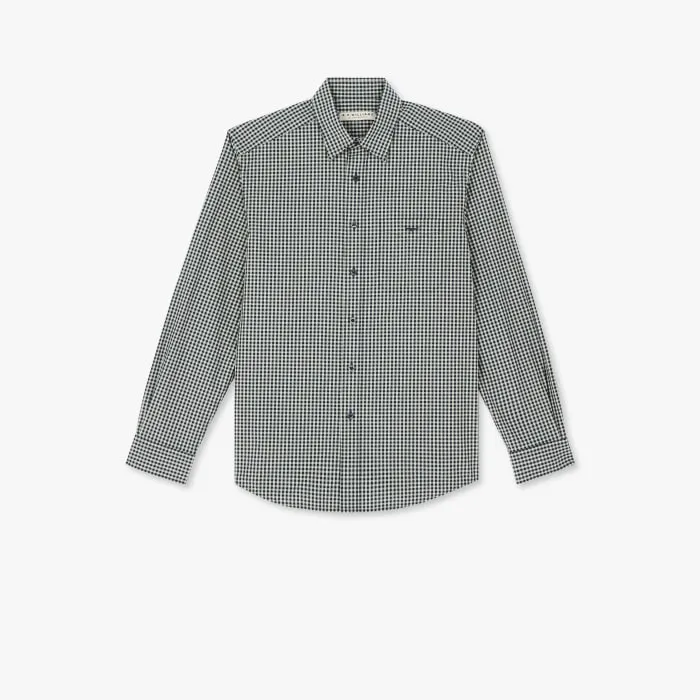 Collins Shirt Check - Navy/Green