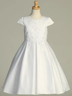 First Communion Gown with Sequins