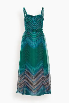 Gisele Dress in Viridian