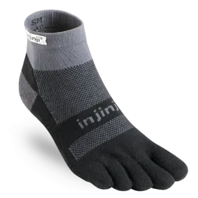 Injinji Run Midweight Mini-Crew Socks