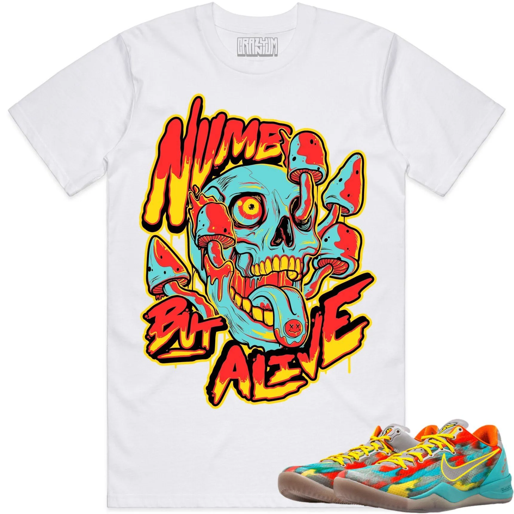 Kobe 8 Venice 8s Shirt to Match - VENICE NUMB BUT ALIVE