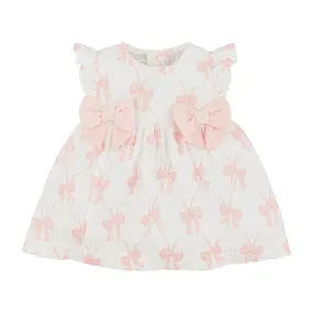 Mud Pie Bow Print Dress