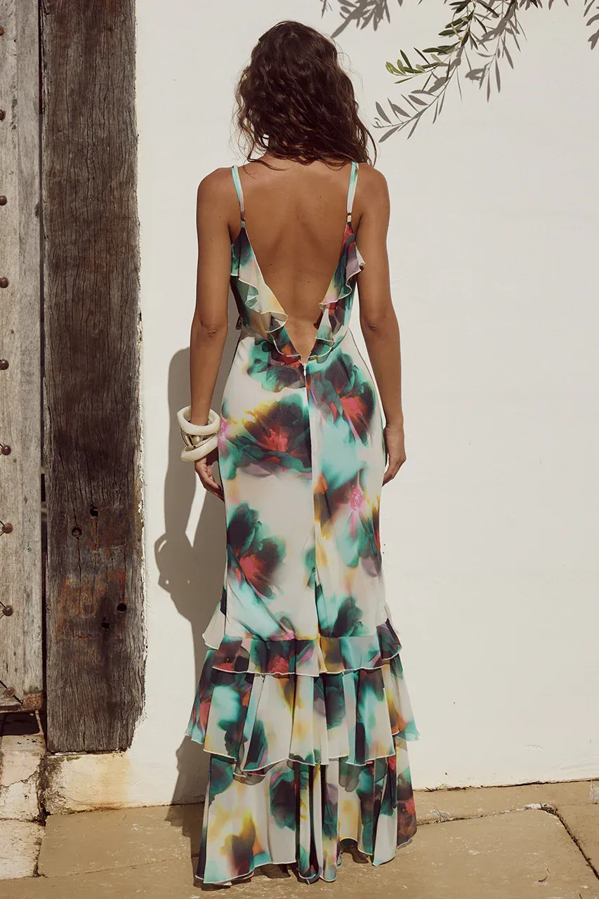 Namara Maxi Dress - Camila Print