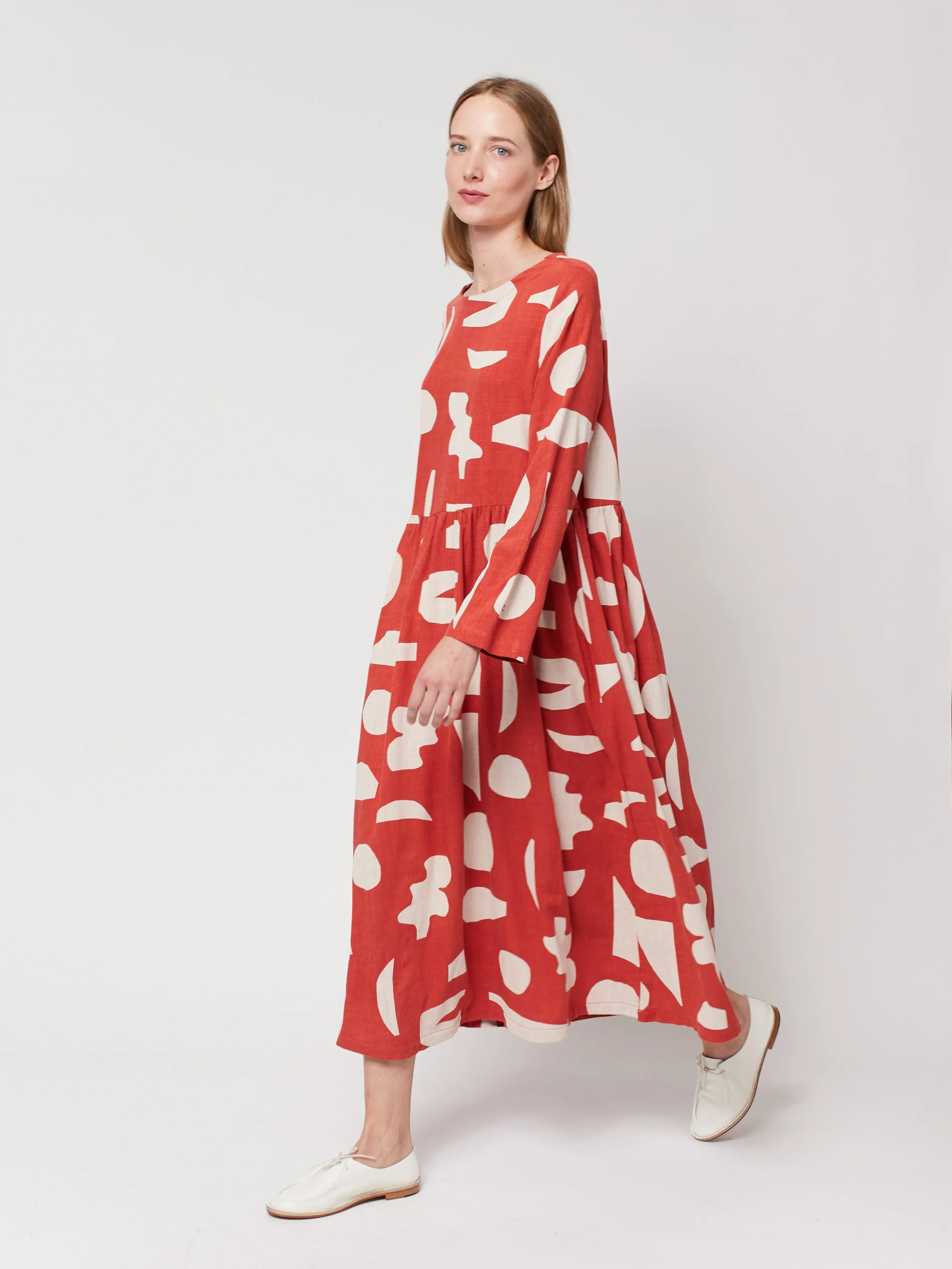 NEW Bobo Choses WOMAN | Summer landscape print flared long dress