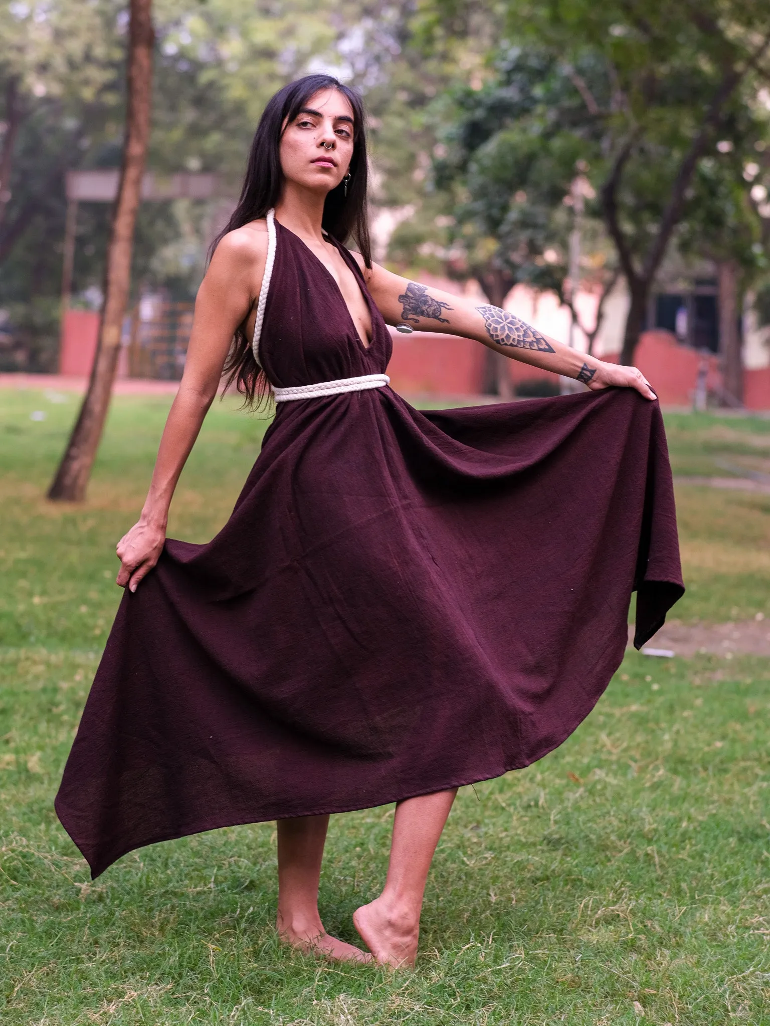 Organic Dyed Angelus Dress