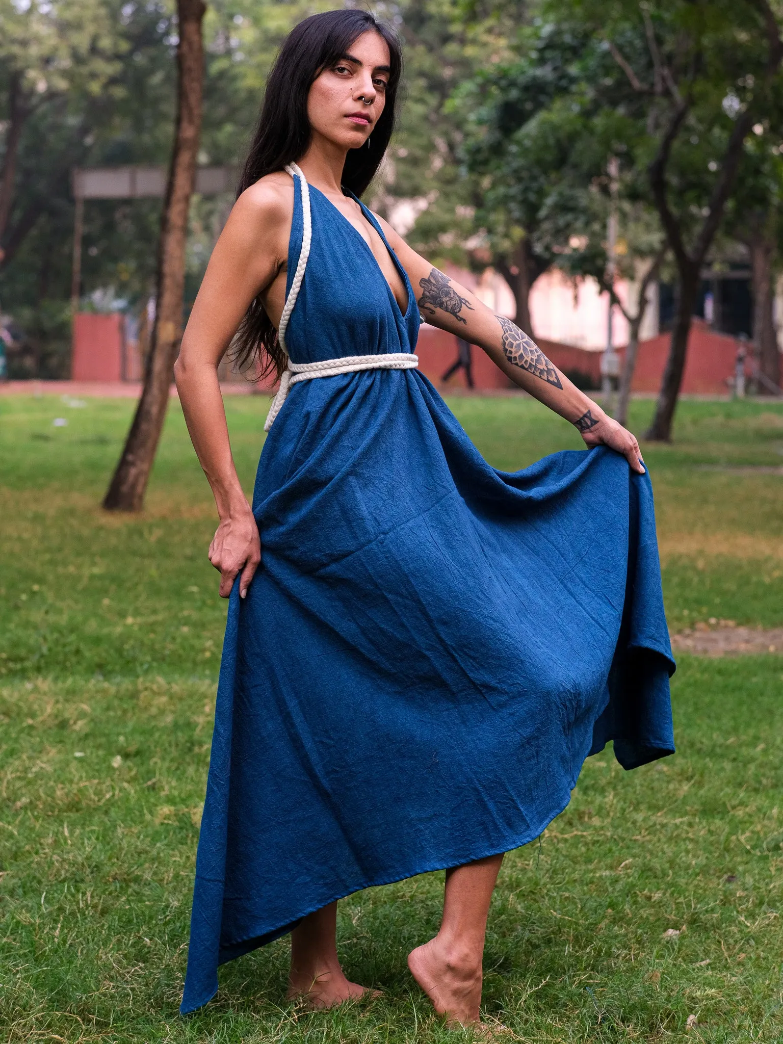 Organic Dyed Angelus Dress