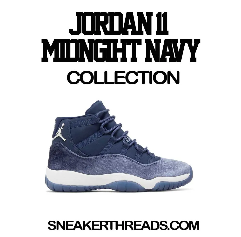 Retro 11 Midnight Navy Shirt - Win 23 - Navy