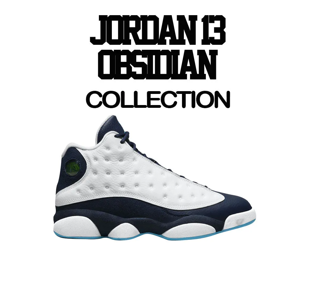 Retro 13 Obsidian Shirt - Trust Issues - Navy