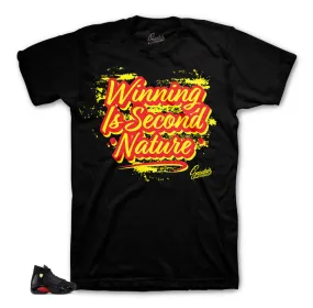 Retro 14 Last Shot Shirt - Second Nature - Black