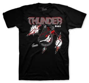 Retro 4 Red Thunder Kicks Shirt