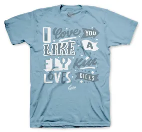 Retro 5 Bluebird Love Kicks Shirt