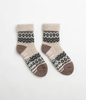 RoToTo Comfy Room Nordic Socks - Ivory