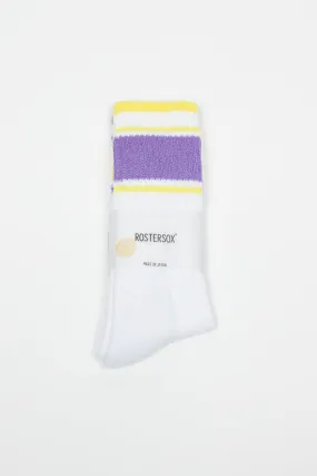 RS-219 Stripe Socks Purple