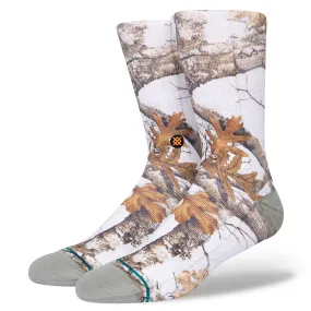 Stance x Realtree "Edge" Socks (White)